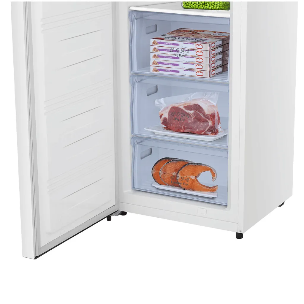 Hisense HRVF240 240L White Hybrid Upright Fridge/Freezer