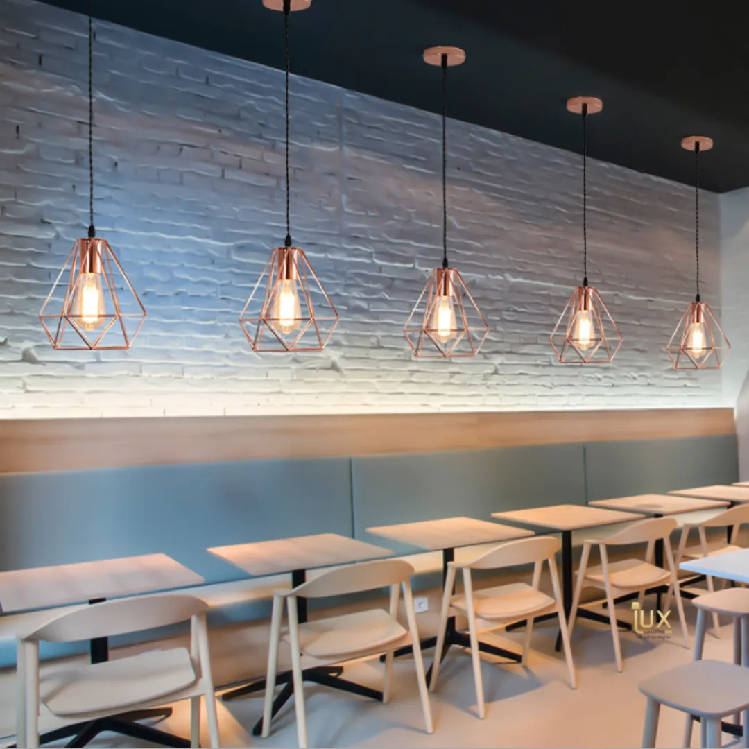 Klassisch - Rose Gold Pendant Light