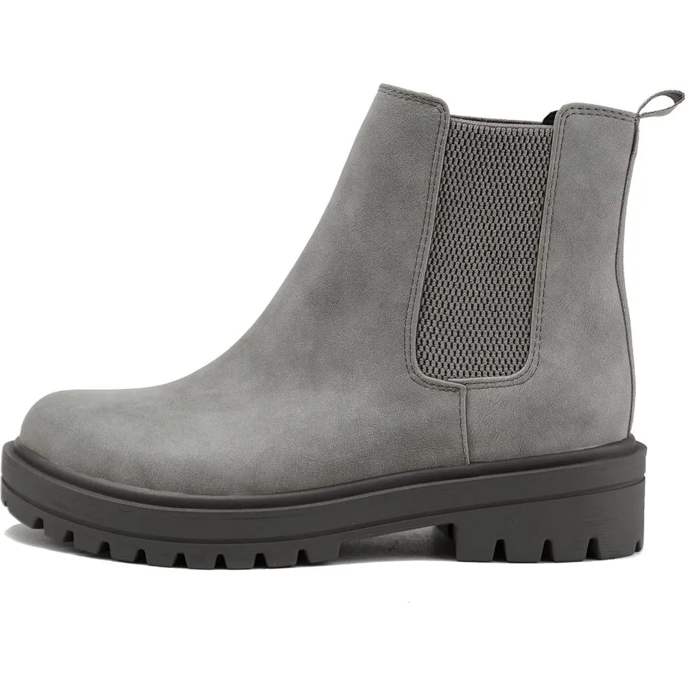 Low Block Chelsea Boots