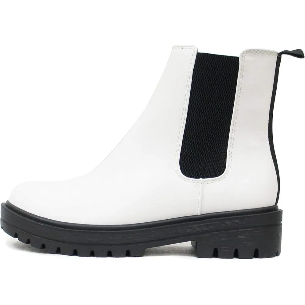 Low Block Chelsea Boots